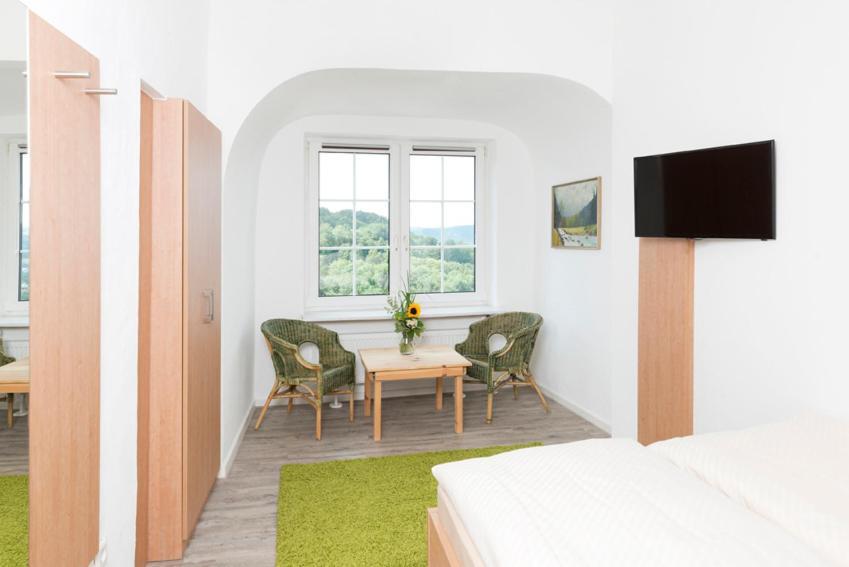 Hotel Garni Burg Waldenstein 루더스베르크 외부 사진